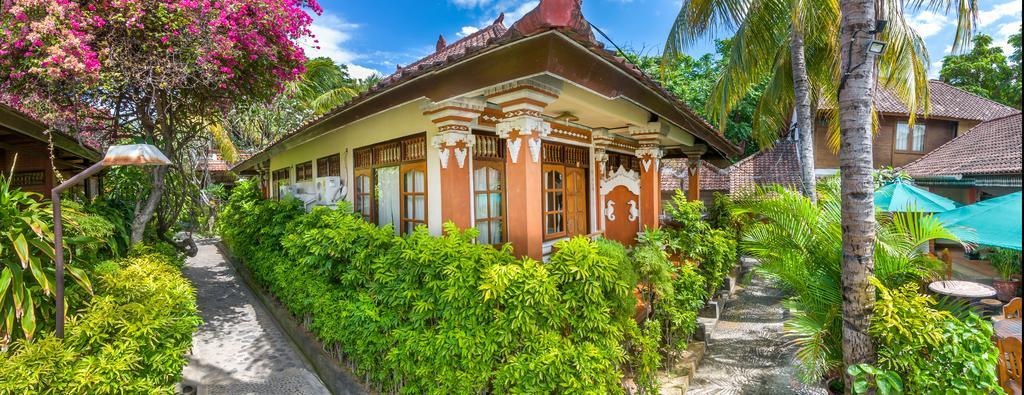 Paradise Palm Beach Bungalows And Dive Center Tulamben Buitenkant foto